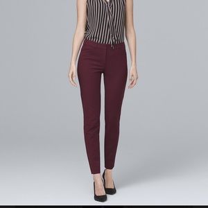 WHBM Comfort Stretch Slim Ankle Pants 8